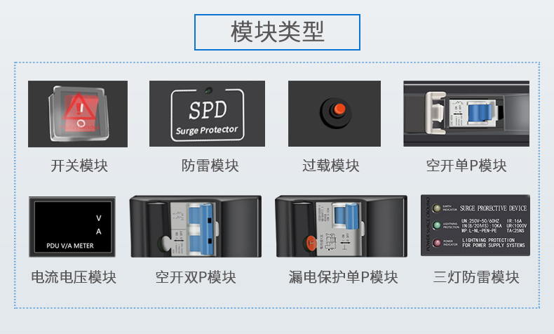 pdu模塊類型