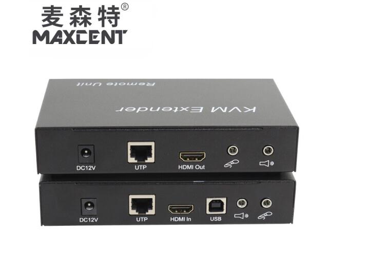 麥森特（MAXCENT）SKH-5150 KVM延長器USB鍵鼠HDMI網(wǎng)線傳輸150米4K無壓縮 HDMI KVM延長器 SKH-5150